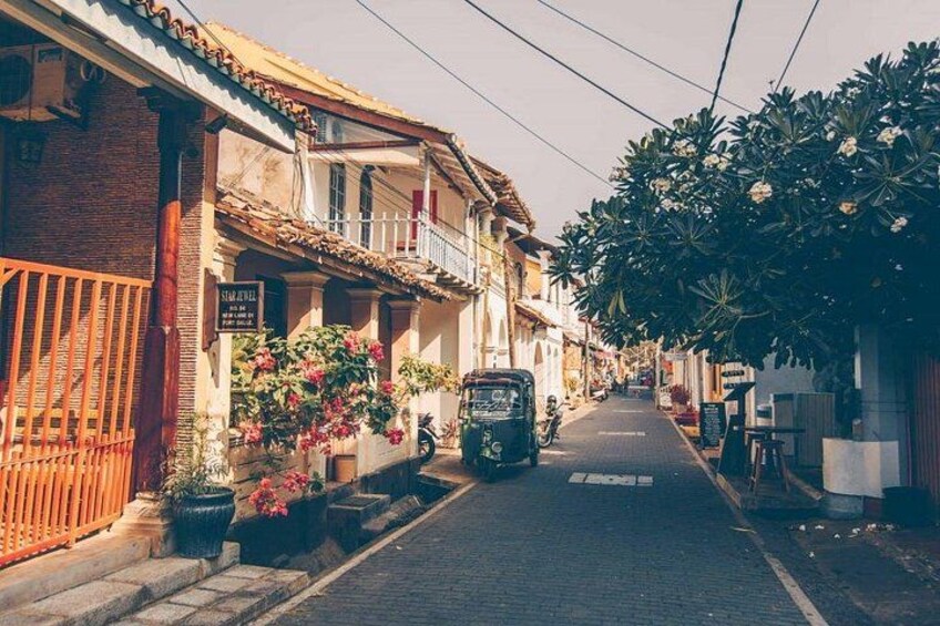 Galle fort streets 1