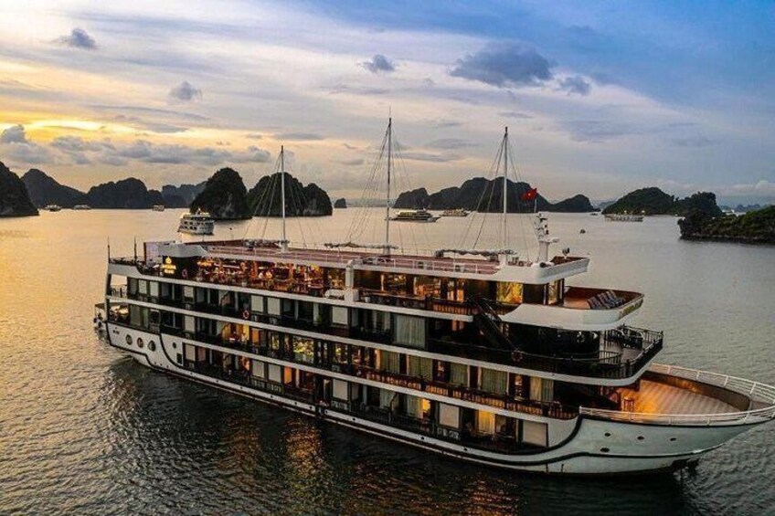 3-Day Hanoi-Ninh Binh-Halong-Lan Ha Bay 5 Star Cruise & Balcony 3