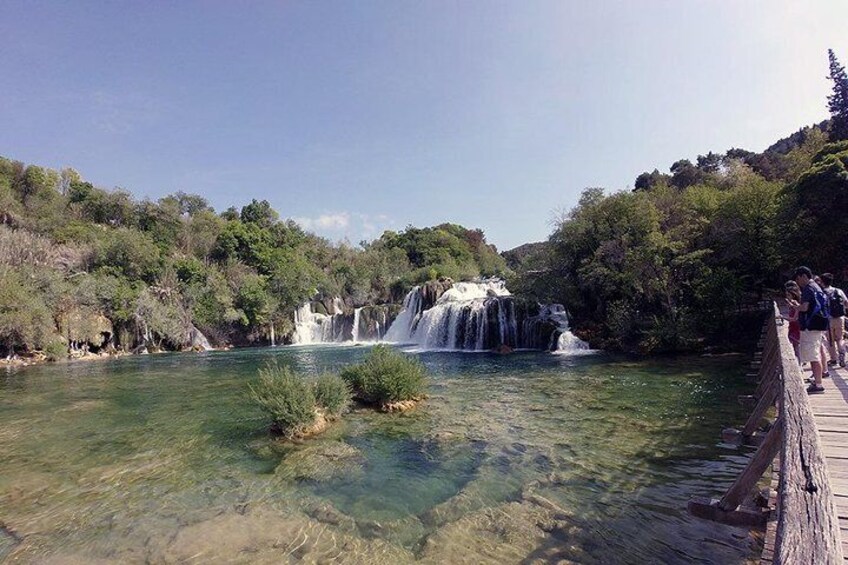 Krka Nationa park by bike