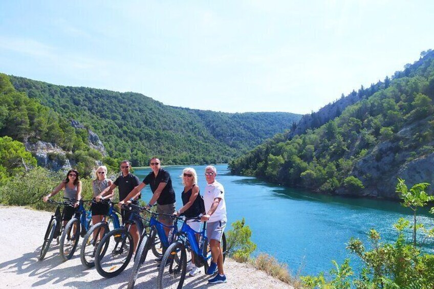 Krka Nationa park by bike