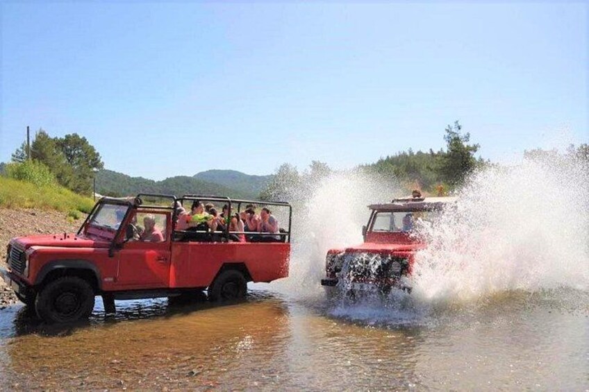Marmaris Jeep Safari - Waterfall ,Water Fight ,Jesus Beach, Lunch 5