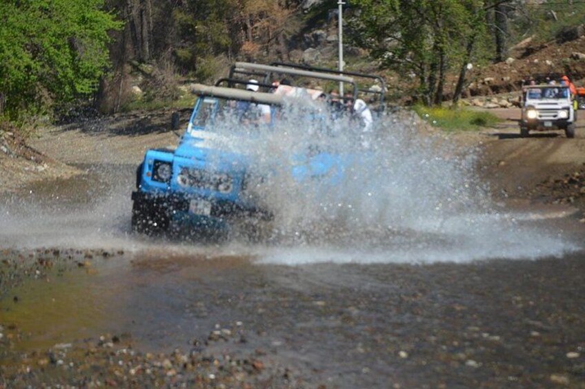 Marmaris Jeep Safari - Waterfall ,Water Fight ,Jesus Beach, Lunch 2