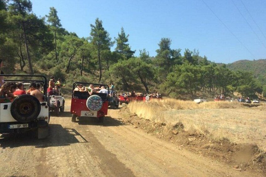 Marmaris Jeep Safari - Waterfall ,Water Fight ,Jesus Beach, Lunch 4