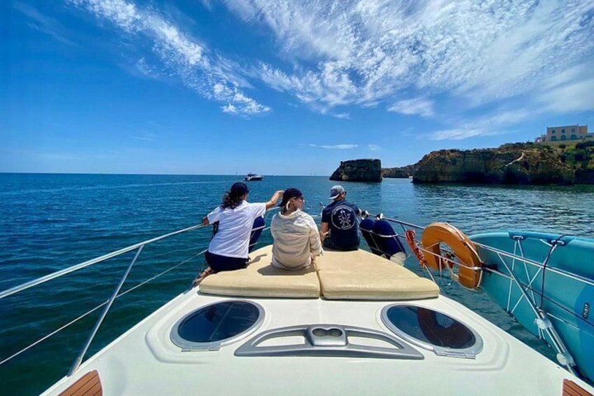 Afternoon yacht charter in lagos with drinks, tapas, paddle boards and kayak 2