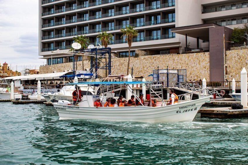 Shared ride to the arch of Cabo San Lucas 2