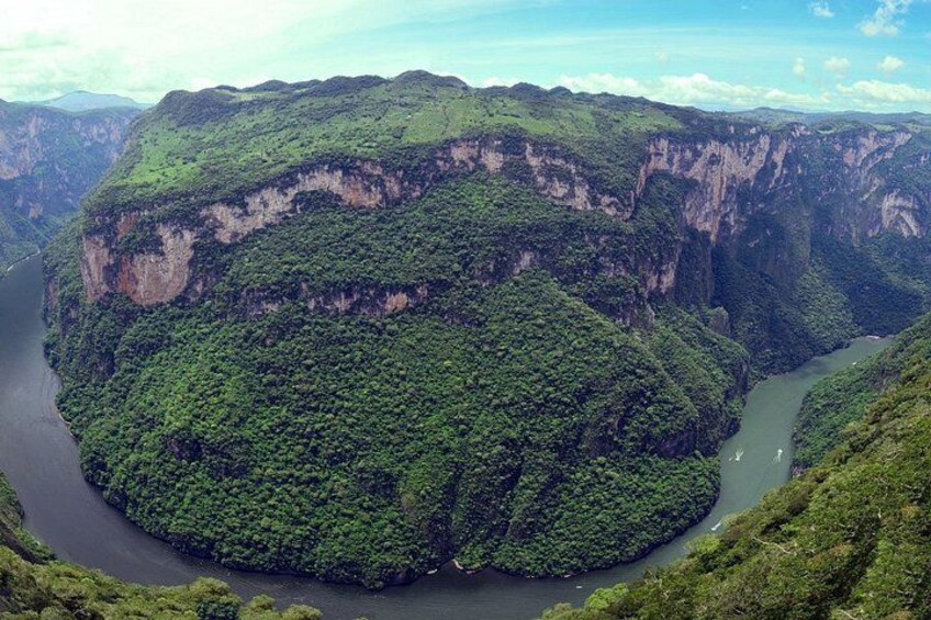 San Cris - Canyon of the Sump Miradores Chiapa - San Cris in Spanish 5