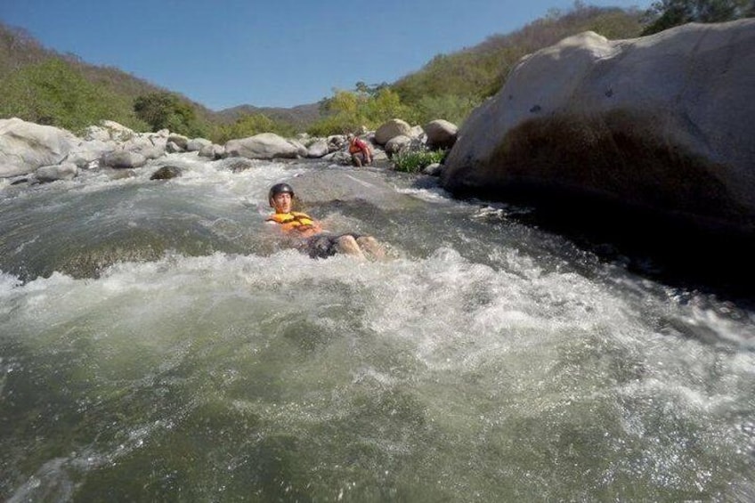 Canyoning in the Zimatán River Canyon