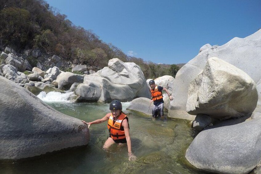 Canyoning in the Zimatán River Canyon