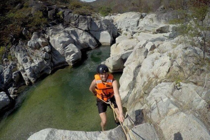 Canyoning in the Zimatán River Canyon