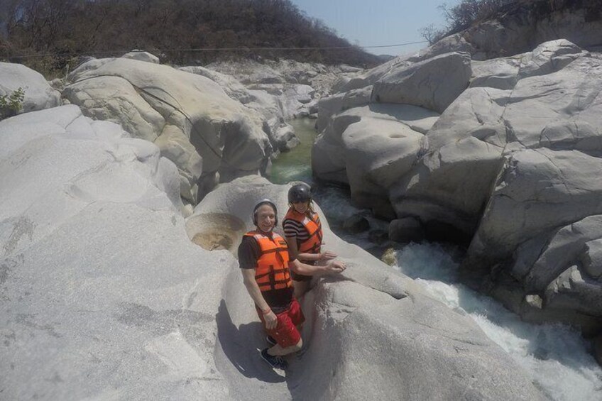 Canyoning in the Zimatán River Canyon