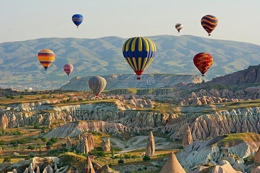 Panoramic view of Cappadocia 2