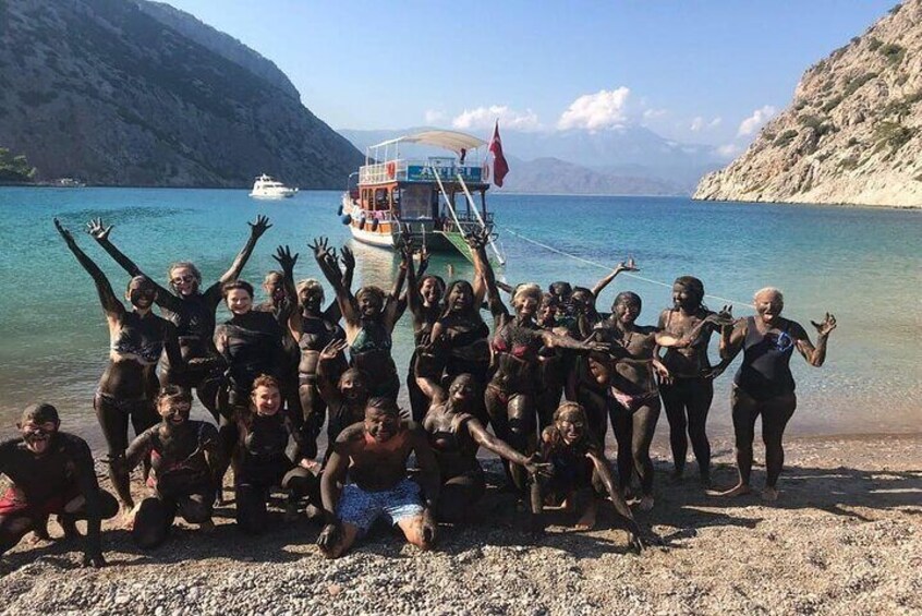 Porto Genoese Boat Trip & Mud Bath with Lunch from Antalya 1