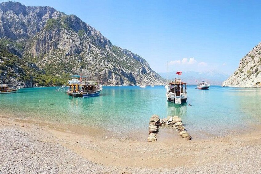Porto Genoese Boat Trip & Mud Bath with Lunch from Antalya 4