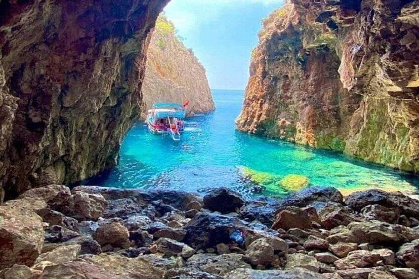 Porto Genoese Boat Trip & Mud Bath with Lunch from Antalya 3