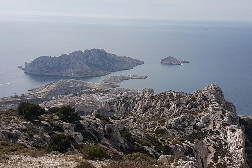 Panoramic hike on Marseille from Les Calanques 1