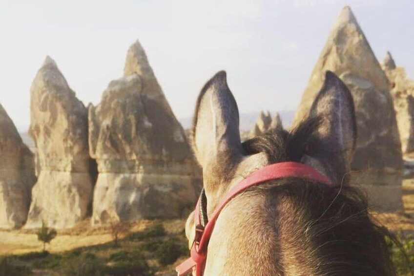 Sunset Horsebackriding tour through the Valleys of Cappadocia