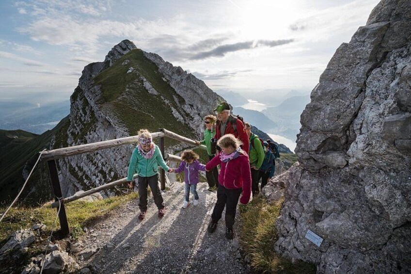 Hiking on Mount Pilatus 2