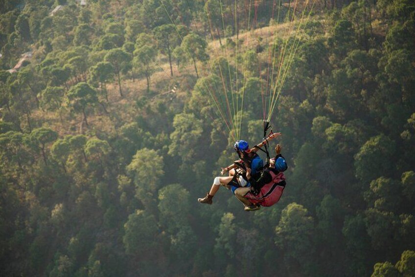Paragliding in Valle de Bravo 1