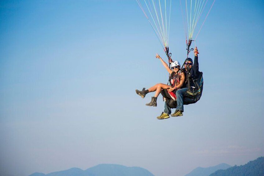 Paragliding in Valle de Bravo 2