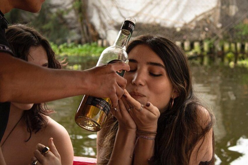 Xochimilco Barco Fiesta Tentacion 18+ with Open Bar and Tacos 2