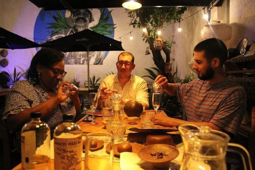 Tasting of Organic Mezcales 1