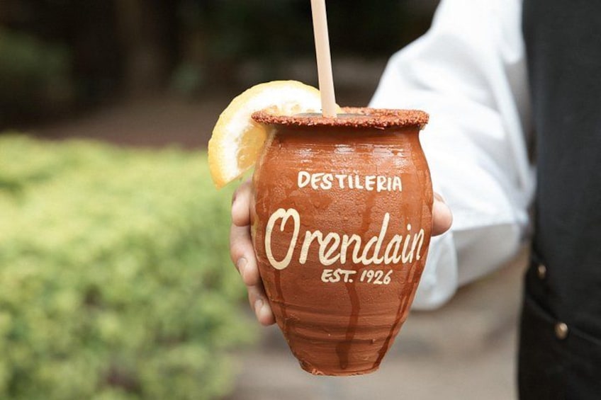 Cocktail in orchard 2