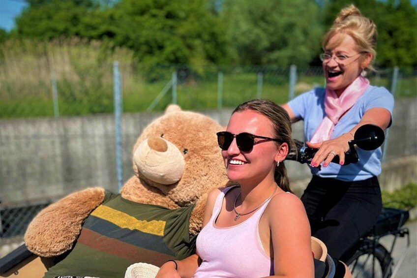 Fun time with the most famous teddy bear in Switzerland 2
