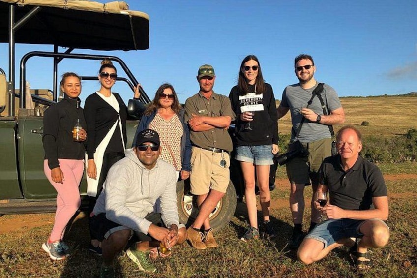 Sun-downers during Game drive at Game Lodge 1
