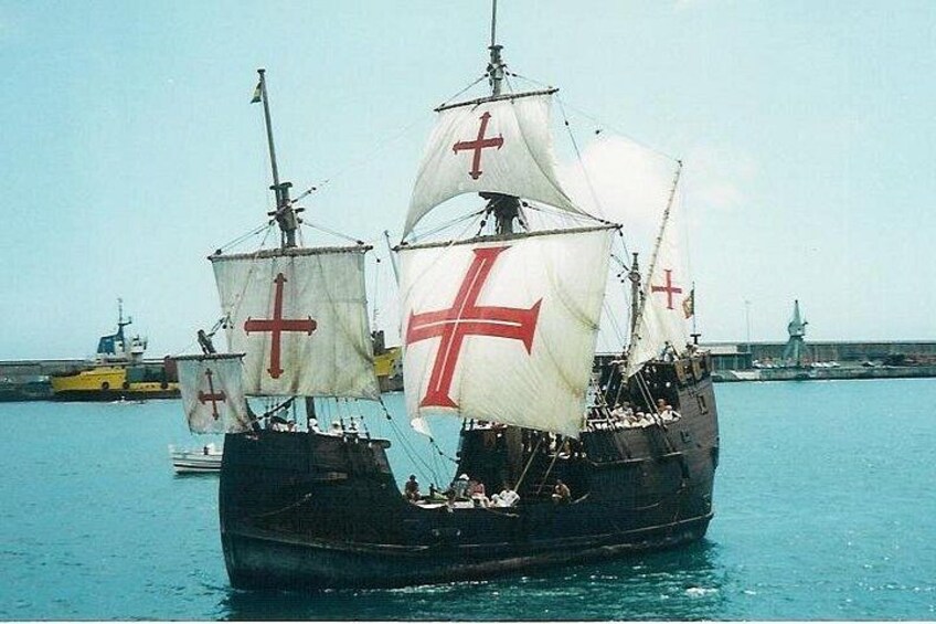 Time Travel on Columbus Replica Flag Ship in Madeira 2