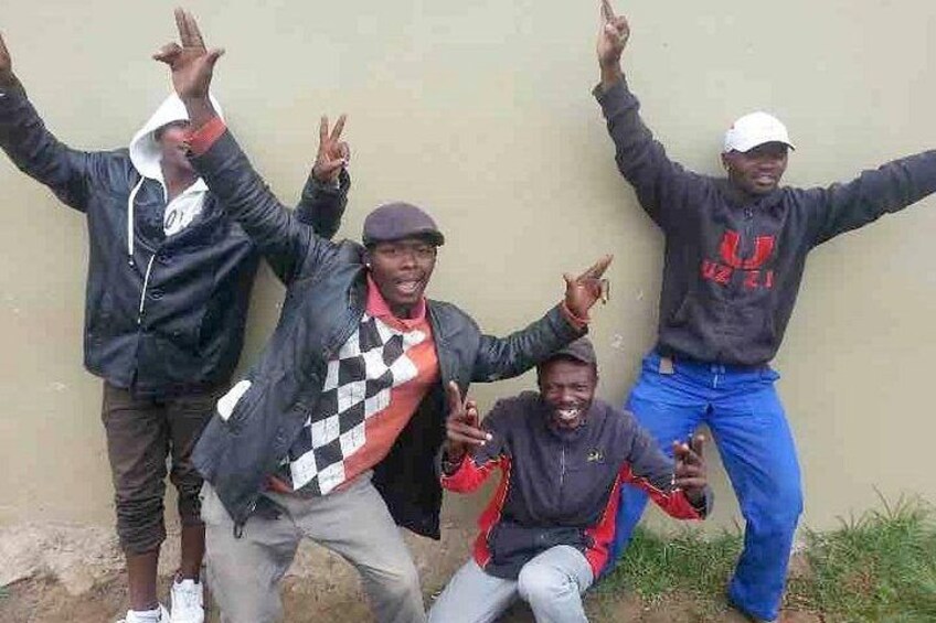 Xhosa boys having fun and love to pose 5
