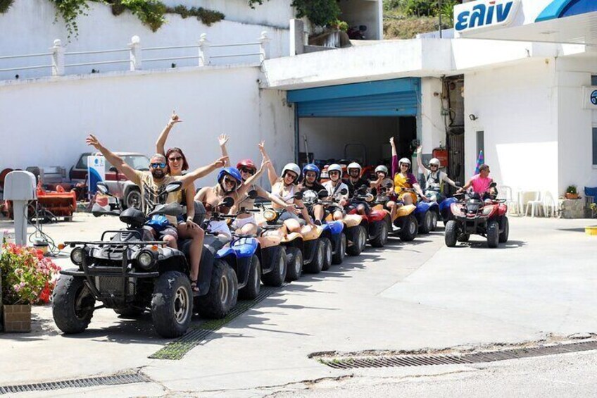 ATV Quad Safari Tour at The Pink Palace in Agios Gordios, Corfu