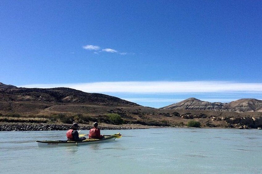 El Calafate, Kayaking in La Leona River - Full day 1