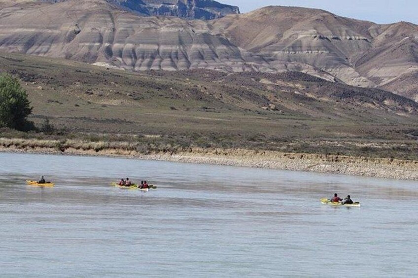 El Calafate, Kayaking in La Leona River - Full day 2