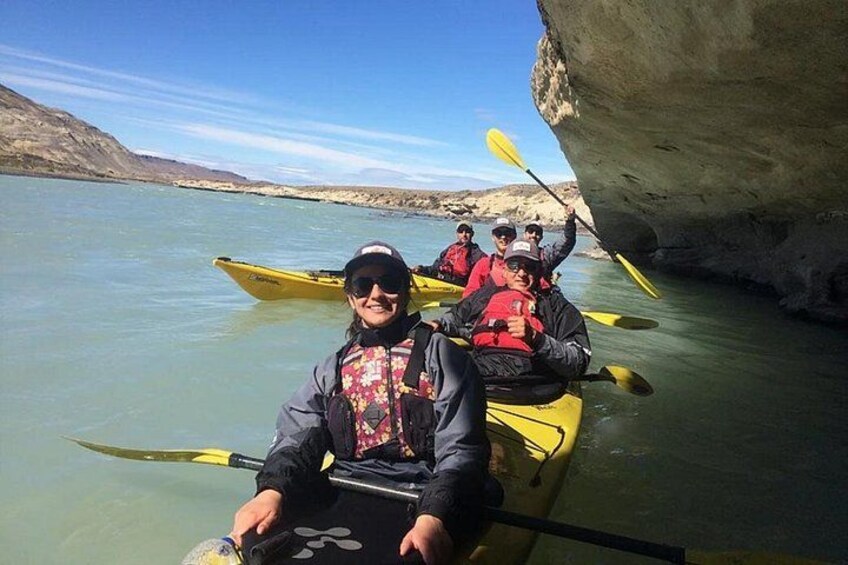 El Calafate, Kayaking in La Leona River - Full day 5