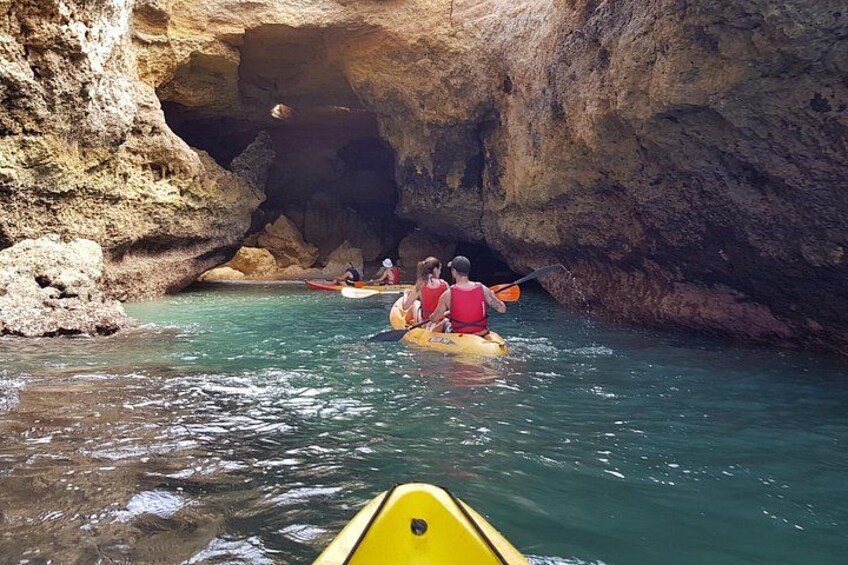 Kayak Benagil Cave with 1st kayak tour company 2