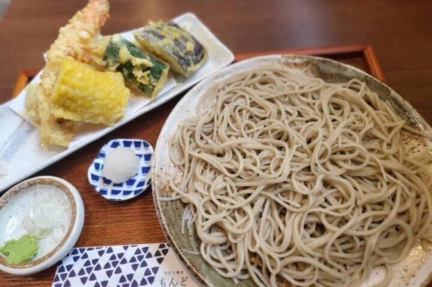 Mondo's most popular No.1!Private experienceThe king of buckwheat noodles making and Japanese food in Sapporo!A plan to enjoy tempura! 5