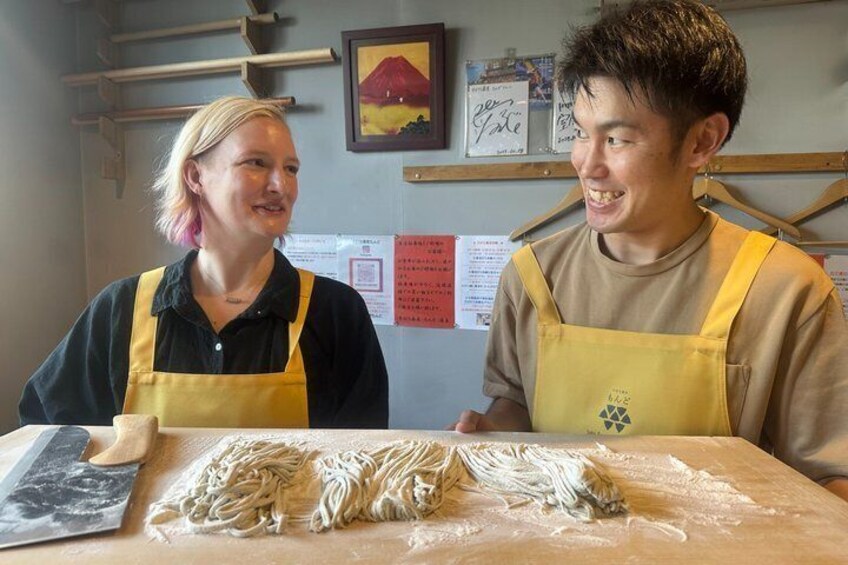 Mondo's most popular No.1!Private experienceThe king of buckwheat noodles making and Japanese food in Sapporo!A plan to enjoy tempura! 1
