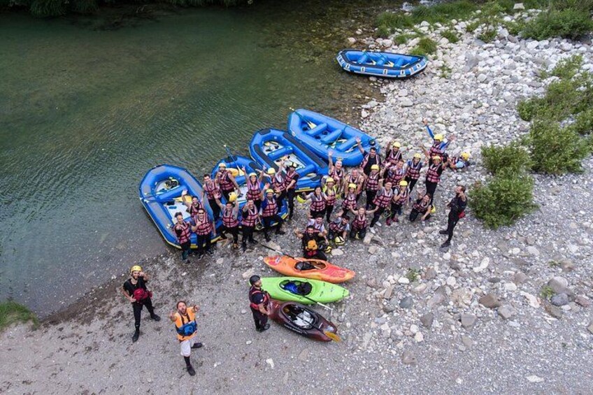 Rafting Lousios river 2