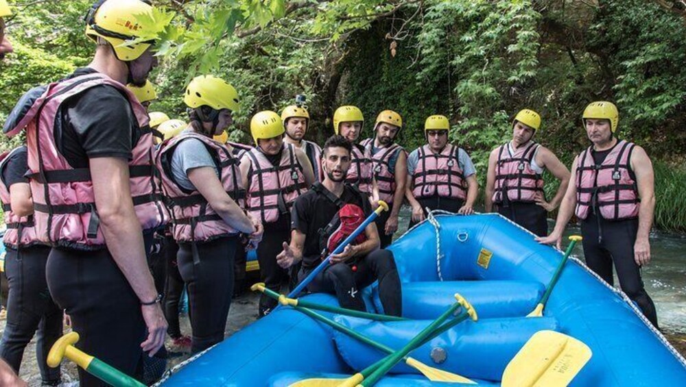 Rafting Lousios river