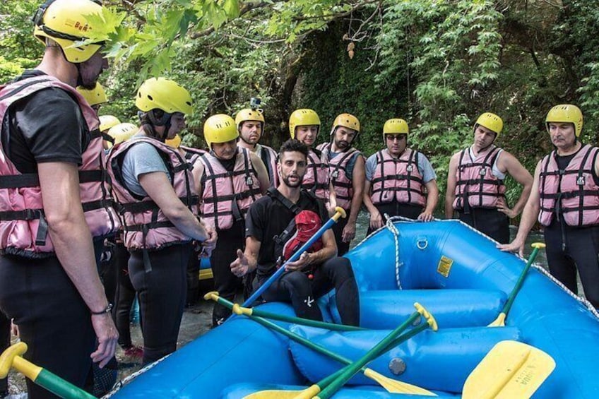 Rafting Lousios river 2