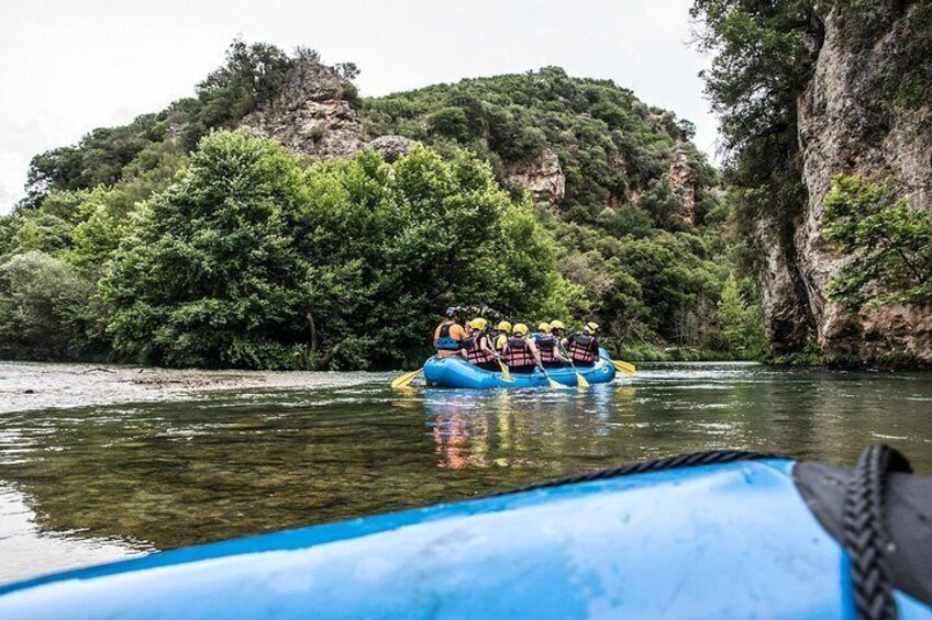 Rafting Lousios river