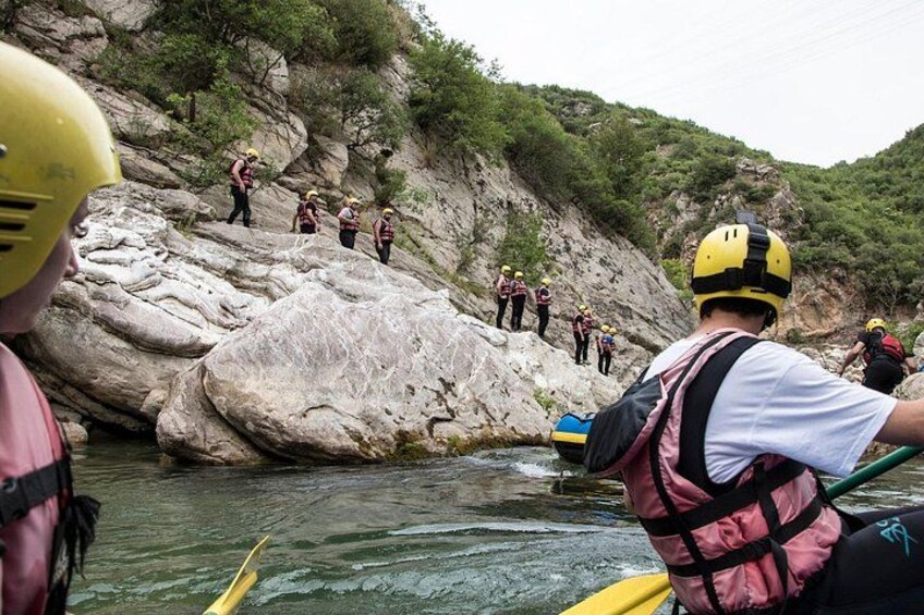 Rafting Lousios river 3