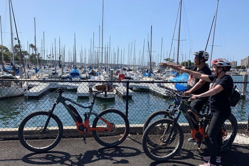 Marina Del Rey to Hermosa Beach Electric Mountain Bike Tour