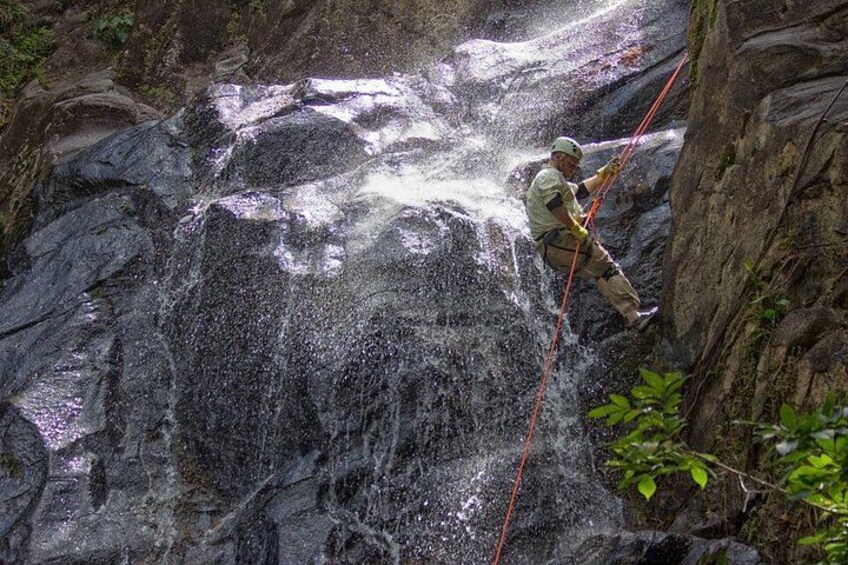 Family-Friendly Rappelling at Bocawina Falls 3