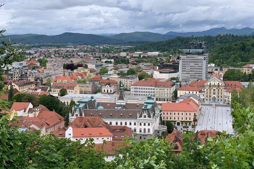 Ljubljana from Castle 5