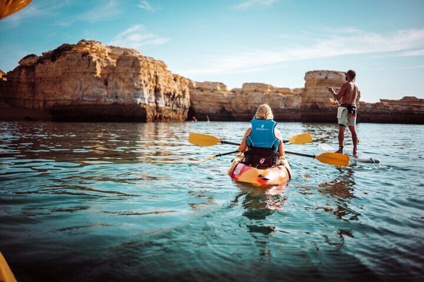 Albufeira: Sea Caves & Hidden Beaches Guided Kayak Tour 5