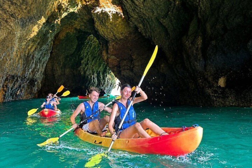 Albufeira Kayak Cave Tour – Hidden Beaches & Cliffs 3