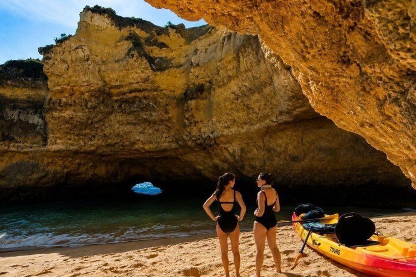 Albufeira: Sea Caves & Hidden Beaches Guided Kayak Tour 2
