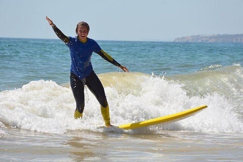 Albufeira: Beginner Surf Lesson at Galé Beach 3