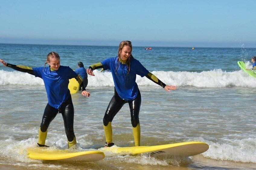 Albufeira: Beginner Surf Lesson at Galé Beach 2